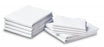 Medline Percale Contour Sheets - Percale Contour Sheet, White, 54" x 80" x 9", 2 doz. - MDTCS5P80F