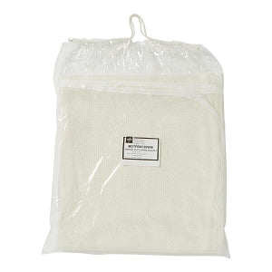 Domestic Fabrics 100% Cotton Thermal Knit Blankets - Knit Thermal Blanket, Cotton, White, 3 lb., 66" x 90" - 8463