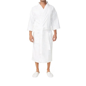 Monarch Robe And Towel Company Patient Robes - Terry Velour Robe, Whit Grayline Medical Monarch Robe And Towel Company Patient Robes - Terry Velour Robe, Whit Grayline Medical