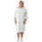 Medline Micro-Suede Patient Apparel - Micro-Suede Mammography Patient Robe, Sage Green, One Size Fits Most - MDTHR9R04GRN