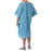 Medline PolyBright IV Patient Gowns - PolyBright IV Patient Gown, Cascade, Blue, Size 5XL - MDTOG6IVCAB