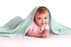 Medline Kuddle-Up Supreme Thermal Blankets - Baby Blanket, Mint, 100% Cotton, 30" x 40", 36/Case - MDTPB3C40MNT