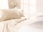 Medline Feels Like Home Premium Reverse Sateen Pillowcases - T310 Percale Pillowcase, Reverse Sateen, Bone, 42" x 36" - MDTPC9B36BRS