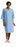 Medline Front-Opening Exam Patient Gowns - Front-Opening Exam Gown, Blue - MDTPG5RFOBLU