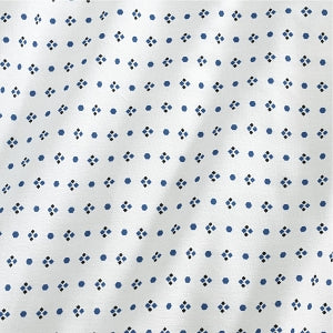 Medline Blended Patient Gowns - Deluxe Cut Patient Gown with Side Ties, Demure Print, One Size Fits Most - MDTPG5RTSDEM