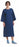 Medline Blended Patient Gowns - X-Ray Patient Gown, Navy, 48"L, 62" Sweep - MDTPG5RTSNAV