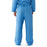 Medline Behavioral Health Apparel - Pajama Pants with Elastic Strips and Plastic Straps, Blue, Size 3XL/4XL - MDTPJBH08BLU