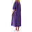Medline Behavioral Health Apparel - IV Gown with KM80 Plastic Snaps, Purple - MDTSG5IABPRP