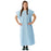 Medline Behavioral Health Apparel - Patient Exam Gown with 3-Armhole Design, Blue - MDTSG5R3AROY