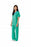 Medline Behavioral Health Apparel - Short-Sleeve Pajama Shirt, Green, Size S - MDTTPBH02GRN