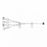 Smiths Medical Standard Bore Extension Sets - Mini Quadrafuse Extension Set, Male and Female Luer Lock - QF140
