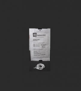 Owens and Minor Mini Vessel Loops - Mini Vessel Loops, White - 100MI-VLW