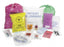 Inteplast Group Drawstring Patient Belongings Bags - Patient Belonging Bag with Drawstring, White / Blue, 18" x 19" - 3534