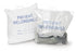 Inteplast Group Patient Belongings Bags with Rigid Handle - Patient Belonging Bag, White, 2.5 mL, 20" X 20" X 4" - 70-21