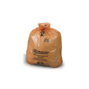 Inteplast Group Autoclavable Biohazard Waste Bags - Biohazard Waste Bag, Autoclavable, Clear, Printed, 1.8 mil, 26" x 30" - 8-200