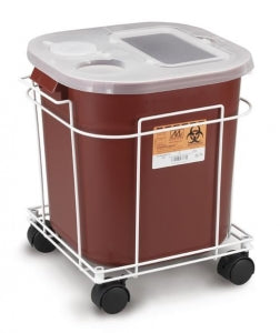 Inteplast Group Sharps Container Carts - Sharps Container Cart, 8-16 Gallon - 8790