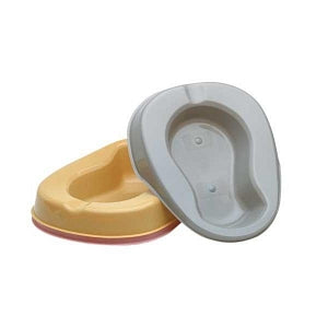 Inteplast Group Stackable Bedpans - Stackable Bedpan, Rose, 200 lb. Capacity - H111-10