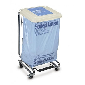 Inteplast Group Soiled Linen Labels - Soiled Linen Label, White and Blue, 12" x 9.5" - L416