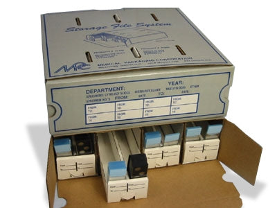 Medical Packaging Company Microscope File Storage - FILE STORAGE MICROSCOPE SLIDE 4-DRAW - H400
