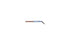 Megadyne Medical MEGAfine Needle Electrodes - MEGAfine E-Z Clean Sharp Needle Electrode, 45°, 3 mm - 0119