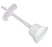 Cooper Surgical MitySoft Bell Cup - MitySoft Bell Vacuum Cup Extractor with 4' Tubing and Filter - 10020