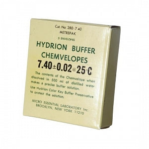 Micro Essential Labortory Hydrion pH Buffer Powder - BUFFER, POWDER, PH7.40, 500ML - 280-7.40