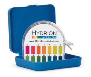 Micro Essential Laboratory Hydrion pH Paper Jumbo Dispensers - PH PAPER, S / R DISPENSER, JUMBO SIZE, 0-13 - HJ-613