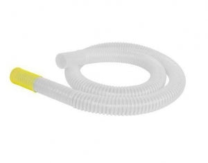 Surgimedics Vacuum Tubing with Wand - Vacuum Tubing with Wand and Sponge Guard, Sterile, 1-1/3" x 6' - 902037