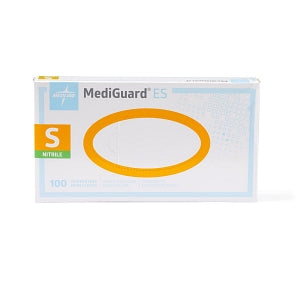 Medline MediGuard ES Powder-Free Nitrile Exam Gloves - MediGuard ES Powder-Free Nitrile Exam Gloves, Size S - MG100S