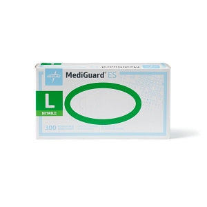 Medline MediGuard ES Powder-Free Nitrile Exam Gloves - MediGuard ES Powder-Free Nitrile Exam Gloves, Size L - MG3003