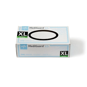 Medline MediGuard ES Powder-Free Nitrile Exam Gloves - MediGuard ES Powder-Free Nitrile Exam Gloves, Size XL - MG3004