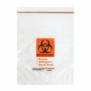 Lab Guard Reclosable Biohazard Bags by Inteplast Group