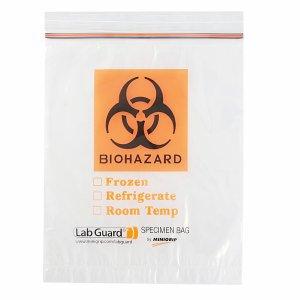 Lab Guard Reclosable Biohazard Bags by Inteplast Group