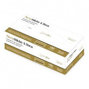 Medgluv NeuSkin Ultra Powder-Free Stretch Vinyl Gloves - NeuSkin Ultra Exam Gloves, Vinyl, Powder-Free, Size XL - MG325XL