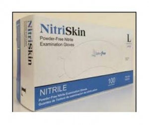 Medgluv NitriSkin XP PF Nitrile Exam Gloves - NitriSkin Exam Gloves, Nitrile, Powder-Free, Blue - MG500L