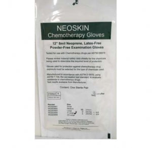 Medgluv Sterile NeoSkin Chemotherapy Gloves - GLOVE, EXAM, NEOPRENE, PF NEOSKIN, 12", LG - MGSE8883