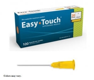 MHC Medical Hypodermic Needles - Hypodermic Needle, 21 G x 1" - 802101