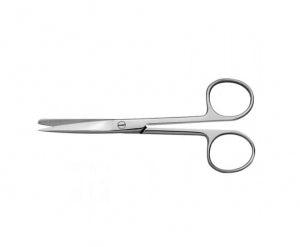 Integra Lifesci Mirror Finish Operating Scissors - Operating Scissors, Mirror, Straight, 5.25" - 100-127