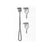 Miltex VOLKMAN Finger Retractors - Volkman Finger Retractor, U. S.A Pattern, Ring Handle, 4 Sharp Prongs - 11-548