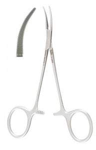 Milte JACOBSON Micro Mosquito Forceps - Jacobson Micro Mosquito Forceps, Curved, 5" - 17-2602
