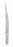 Miltex STEVENS Tenotomy Scissors - Stevens Tenotomy Scissors, Curved, 4-1/2", Sharp - 18-1474