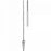Miltex Instrument C Brown Applicators - Brown Applicator with Cross Serrated Tip, 6" - 19-182