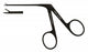 Integra Micro Alligator Ear Forceps - Micro Alligator Ear Forceps, Serrated, Ebony Finish - 19-2100-B