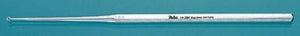 Integra Buck Ear Curettes - Buck Ear Curette, 6.5", Sharp, Straight, Size 1 - 19-264