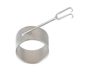 Miltex COTTLE Columella Forceps - Cottle Thumb Hook, Sharp Double Hook, 1-1/2" Working Length, 8 mm Width - 21-108