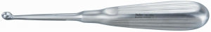 Miltex Bone Curettes - Bone Curette, Brun, Round Cups, 6-3/4", Size 3 - 26-1654