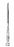 Miltex LISTON Amputating Knife - Integra Liston Amputating Knife, 11-1/2", 6-1/4" Blade - 27-1600