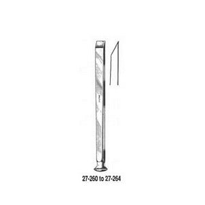 Miltex U. S. ARMY Pattern Chisel - US Army Pattern Chisel, Ortho, 18 mm - 27-264