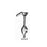 Miltex AUVARD Weighted Vaginal Spec - Auvard Vaginal Speculum, Weighted, 2.5 lb. - 30-187