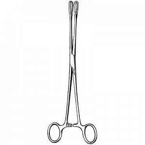 Miltex MAIER Uterine Dressing Forceps - FORCEPS, MAIER, STRAIGHT, W/RATCHET - 30-850